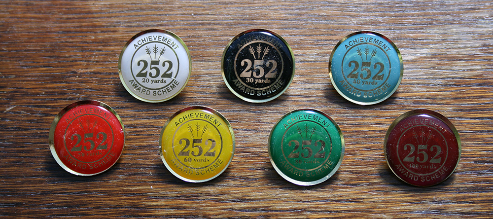 Archery 252 awards badges